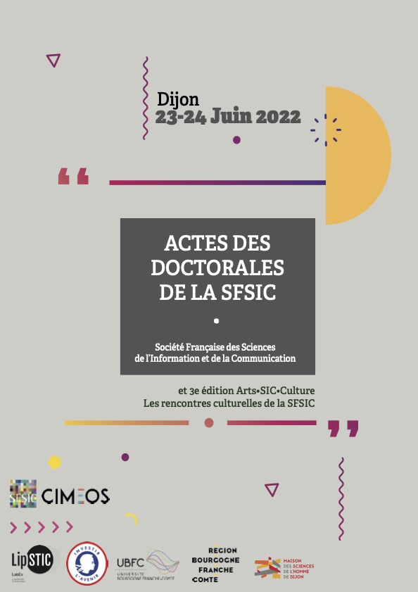 Couverture Actes Doctorales Dijon 2022